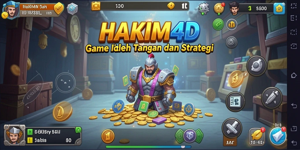 Screenshot gameplay HAKIM4D menampilkan momen seru menyelesaikan kasus.